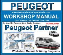 Peugeot Partner Workshop Repair Manual Download